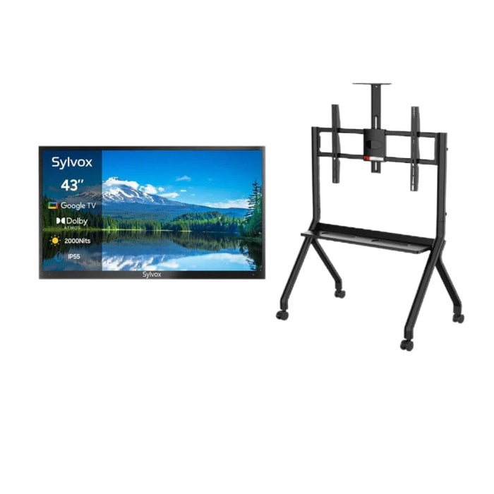 Sylvox 43" 2000Nit Google Outdoor TV - 2024 Pool Pro 2.0 Series Full Sun OT43A2KHGF