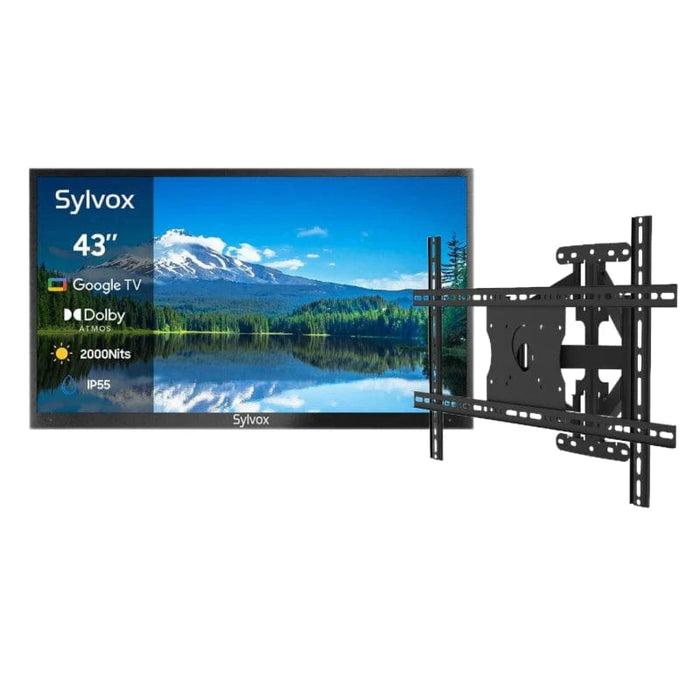 Sylvox 43" 2000Nit Google Outdoor TV - 2024 Pool Pro 2.0 Series Full Sun OT43A2KHGF