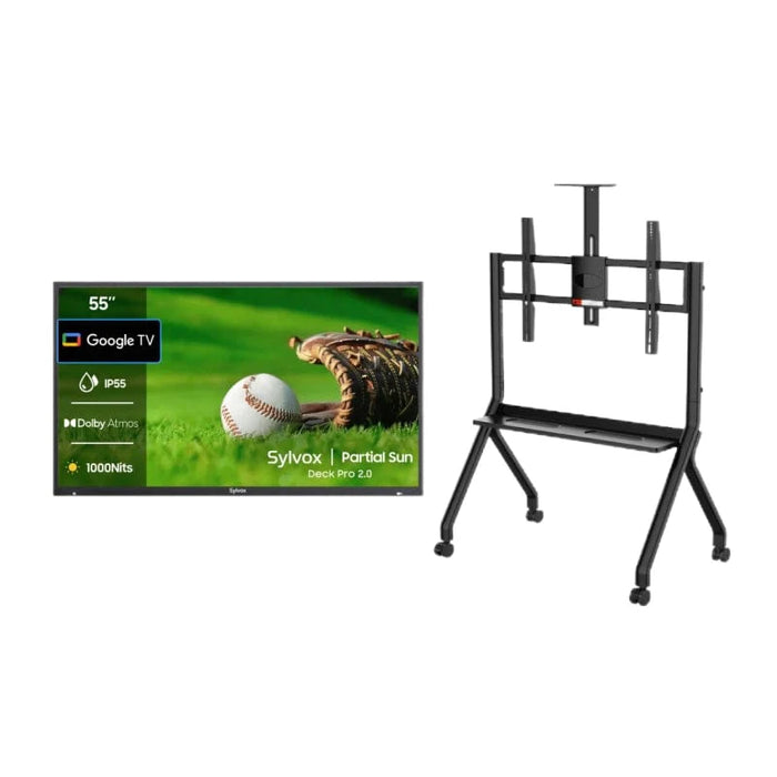 Sylvox 55" Outdoor TV (Google TV) - 2024 Deck Pro 2.0 - Partial Sun OT55A2KHGD