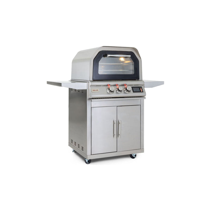 Blaze 26-Inch Gas Outdoor Pizza Oven With Rotisserie BLZ-26-PZOVN-LP/NG