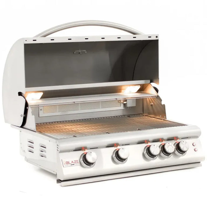 Blaze Marine Grade 316L 4-Burner Premium LTE BLZ-4LTE2MG-LP/NG