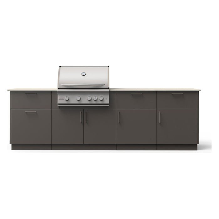 Blaze High Noon 10-Ft Outdoor Kitchen Island with Premium LTE+ Gas Grill B-HINO32-LP/NG