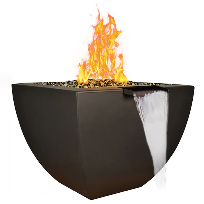 30" x 24" Legacy Square Fire Water Vase APLSQFWV30