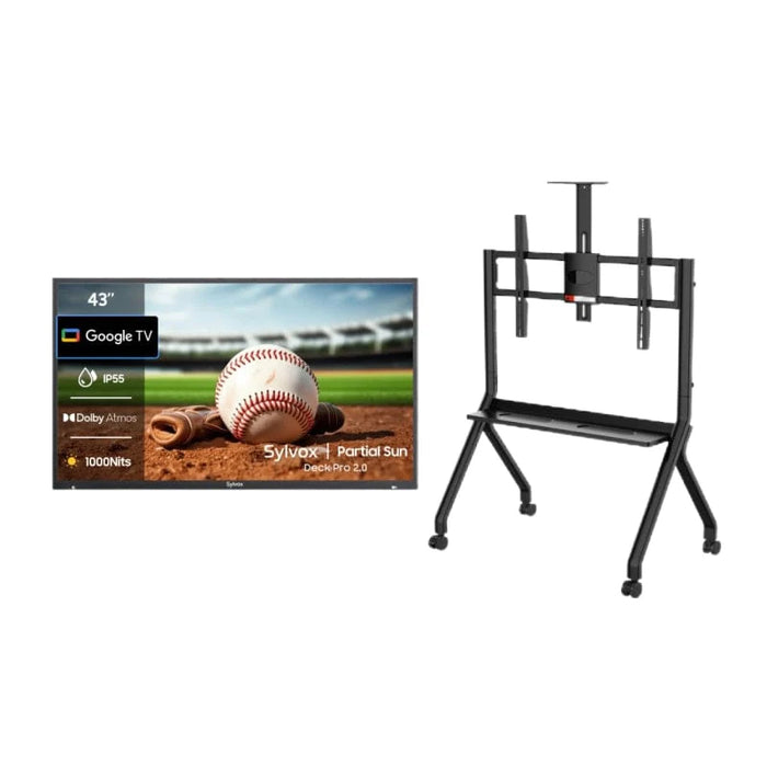 Sylvox 43" Outdoor TV (Google TV) - 2024 Deck Pro 2.0 - Partial Sun OT43A2KHGD