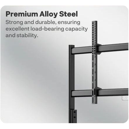 Sylvox Outdoor TV Y-Type Rolling TV Cart (Suitable for 65-120 inch TV) S50MCMA0