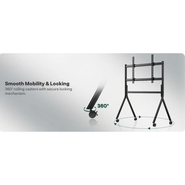 Sylvox Outdoor TV Y-Type Rolling TV Cart (Suitable for 65-120 inch TV) S50MCMA0