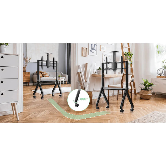 Sylvox Outdoor TV Y-Type Rolling TV Cart (Suitable for 65-120 inch TV) S50MCMA0