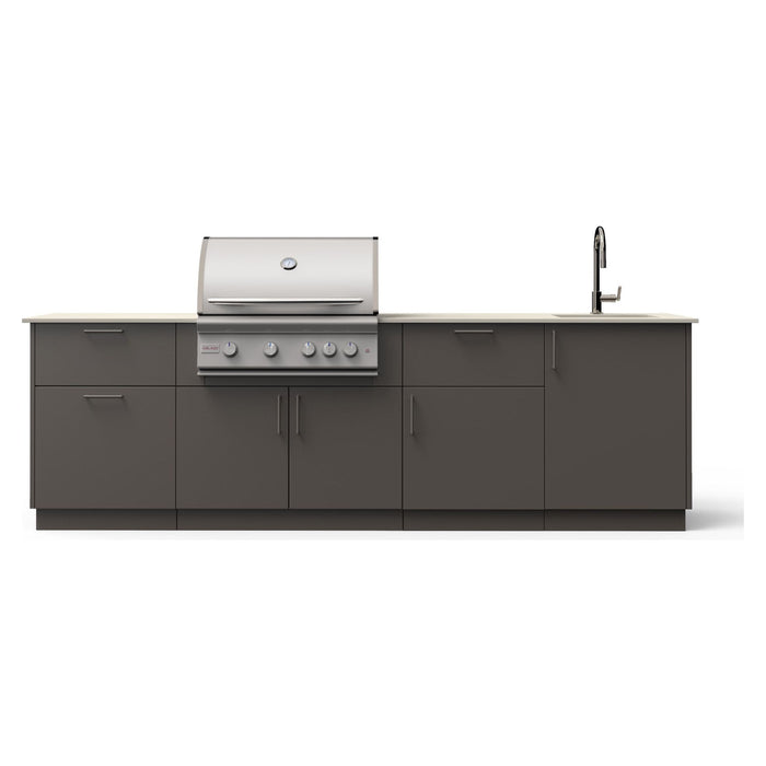 Blaze Sunset 10-Ft Outdoor Kitchen Island with Premium LTE+ Gas Grill B-SNST32-LP/NG
