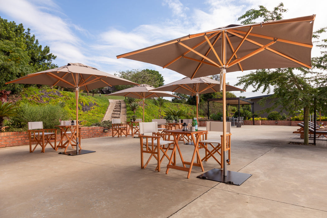 Woodline Shade Solutions Pacific Parasol (Small) Hardwood Frame PC27RE/SD, PC25SE/SD